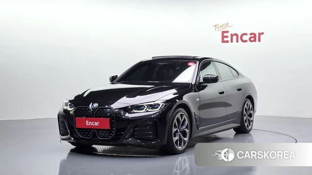 BMW i4 2023 Черный из Кореи