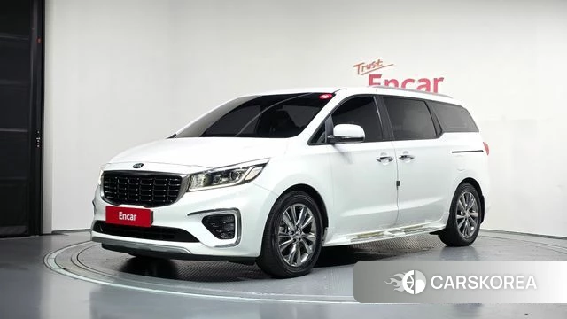 Kia The New Carnival 2018 Белый из Кореи