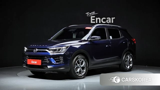 Ssangyong Beautiful Korando 2019 Синий из Кореи