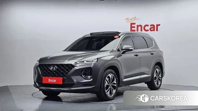 Hyundai Santa Fe TM 2019 Серый из Кореи