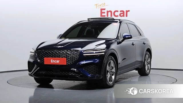 Genesis GV70 2021 Синий из Кореи