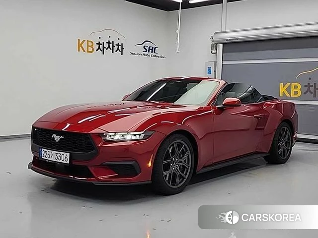 Ford Mustang 7th Generation 2024 Красный из Кореи