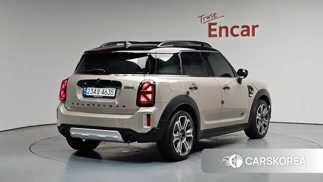 Mini Cooper S Countryman 2023 Серебристо-серый из Кореи