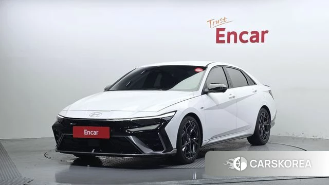 Hyundai The New Avante Hybrid (CN7) 2025 Белый из Кореи