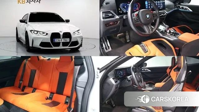 BMW M4 (G82) 2024 Белый из Кореи