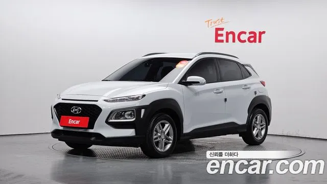 Hyundai Kona 2019 Белый из Кореи