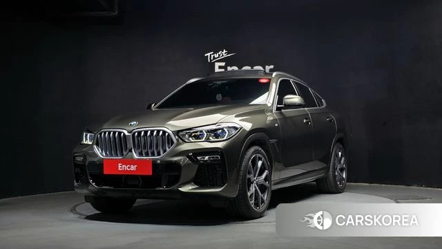 BMW X6 (G06) 2021 Песочный из Кореи