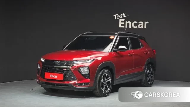 Chevrolet (GM Daewoo) Trailblazer 2021 Красный из Кореи