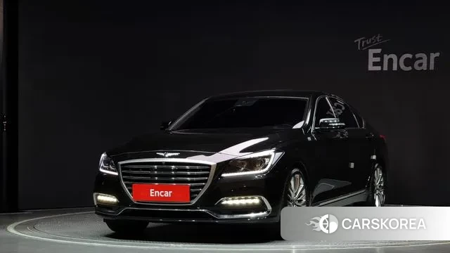 Genesis G80 2018 Черный из Кореи