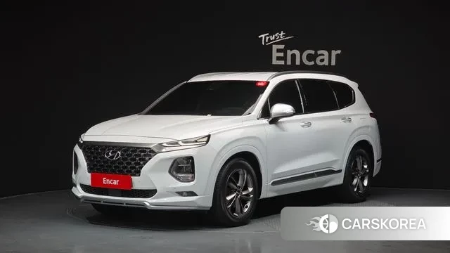 Hyundai Santa Fe TM 2019 Белый из Кореи