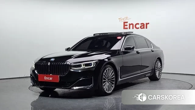 BMW 7 Series (G11) 2021 Черный из Кореи