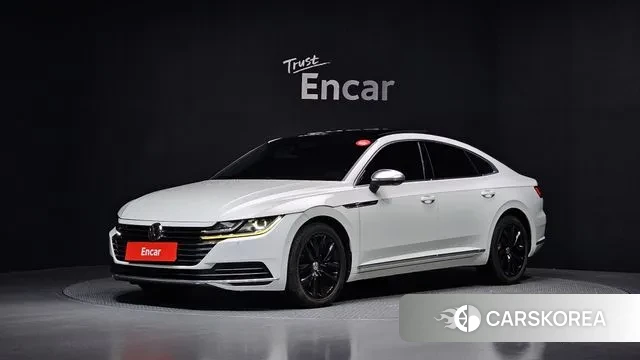 Volkswagen Arteon 2019 Белый из Кореи