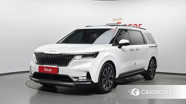Kia Carnival 4th generation 2023 Белый из Кореи