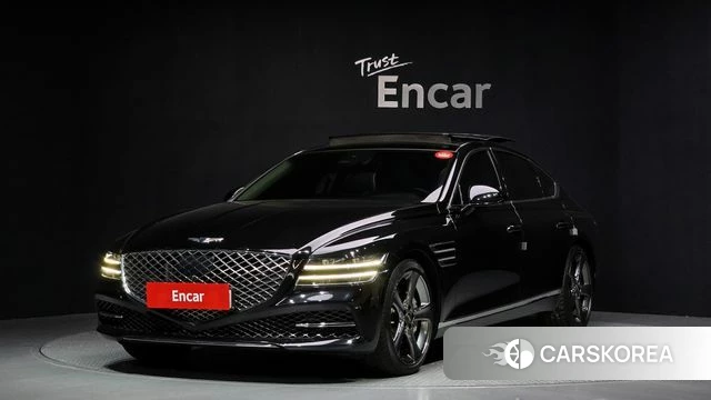 Genesis G80 (RG3) 2021 Черный из Кореи