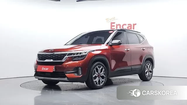 Kia Seltos 2019 Красный из Кореи