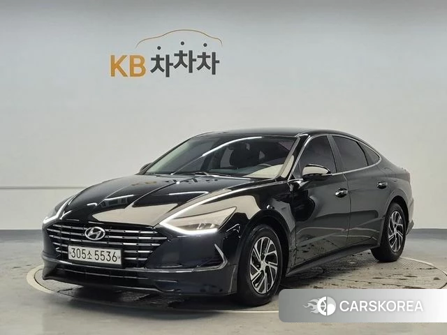 Hyundai Sonata Hybrid (DN8) 2020 Черный из Кореи