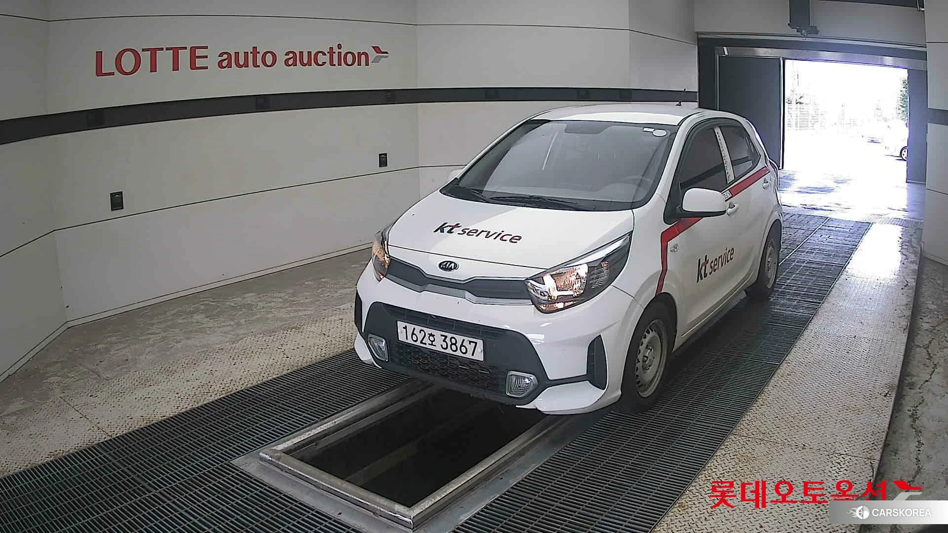 Kia Morning 2021 Clear White из Кореи