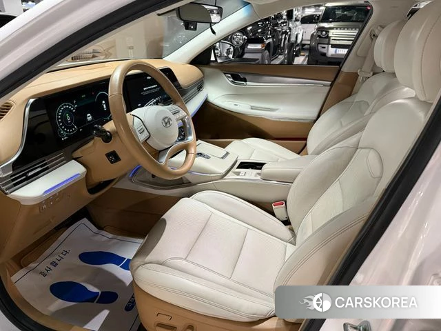 Hyundai The New Grandeur IG Hybrid 2021 Белый из Кореи