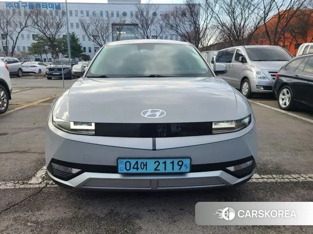 Hyundai Ionic 5 2021 Серебристо-серый из Кореи