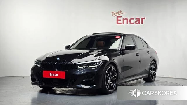 BMW 3 Series (G20) 2022 Черный из Кореи