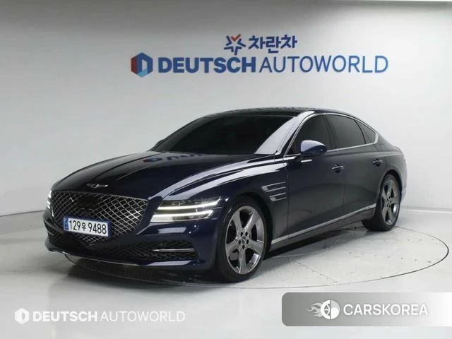 Genesis G80 (RG3) 2020 Синий из Кореи