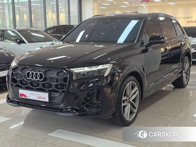 Audi Q7 (4M) 2024 Черный из Кореи