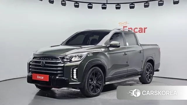 Ssangyong The New Rexton Sports Cannes 2022 Зеленый из Кореи