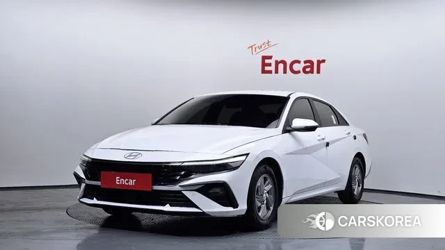 Hyundai The New Avante (CN7) 2024 Белый из Кореи