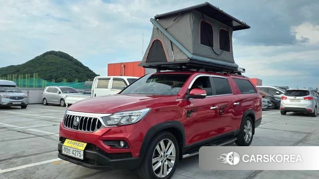 Ssangyong Rexton Sports Cannes 2019 Красный из Кореи