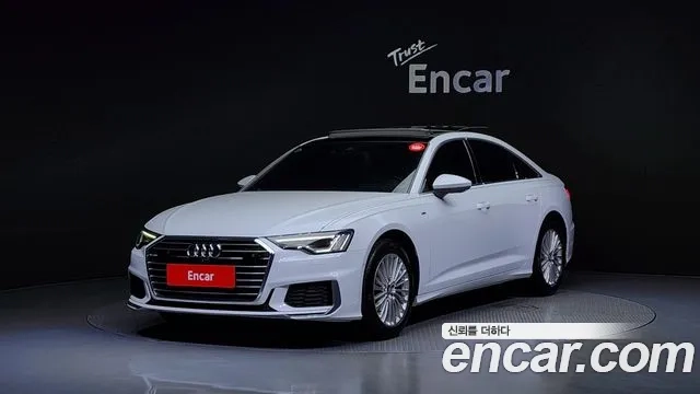 Audi A6 (C8) 2020 Белый из Кореи