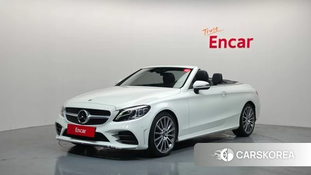 Mercedes-Benz C-Class W205 2022 Белый из Кореи