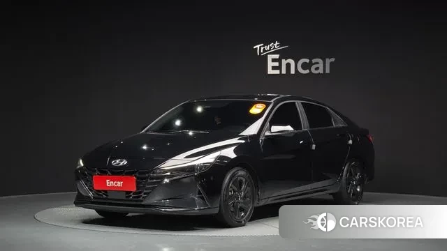 Hyundai Avante (CN7) 2020 Черный из Кореи