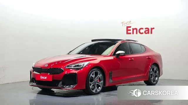 Kia Stinger 2019 Красный из Кореи