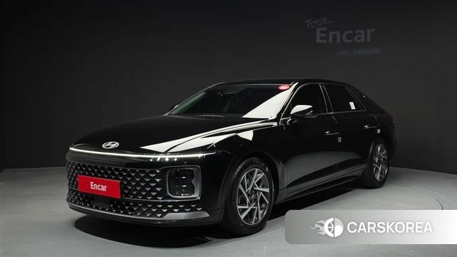 Hyundai Grandeur (GN7) 2023 Черный из Кореи