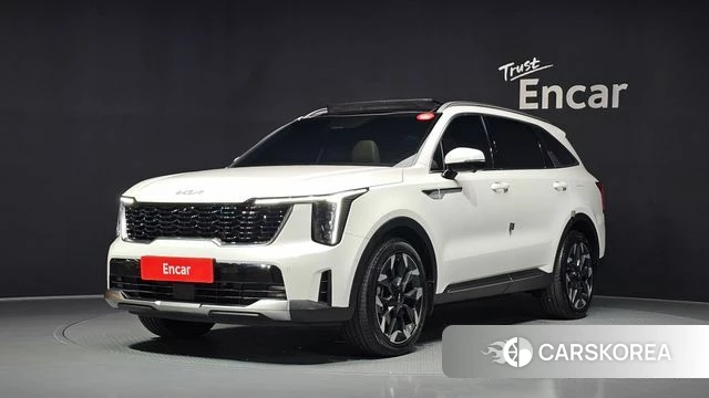 Kia The New Sorento 4th Generation 2025 Белый из Кореи