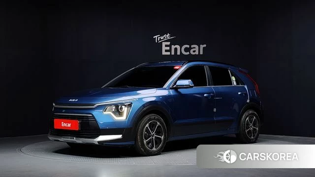 Kia Di Ol Nu Niro 2022 Синий из Кореи