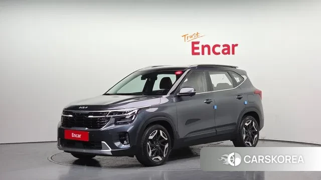 Kia The New Seltos 2023 Серый из Кореи