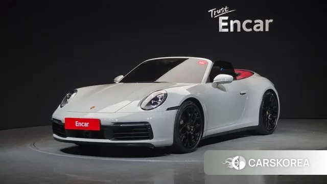 Porsche 911(992) 2023 Серебряный из Кореи