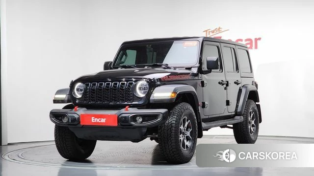 Jeep Wrangler (JL) 2023 Черный из Кореи