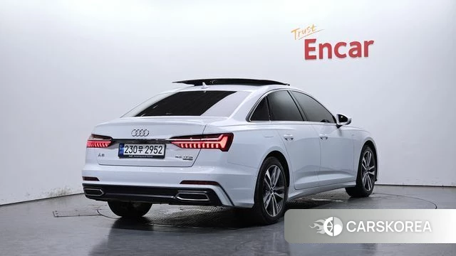 Audi A6 (C8) 2023 Белый из Кореи