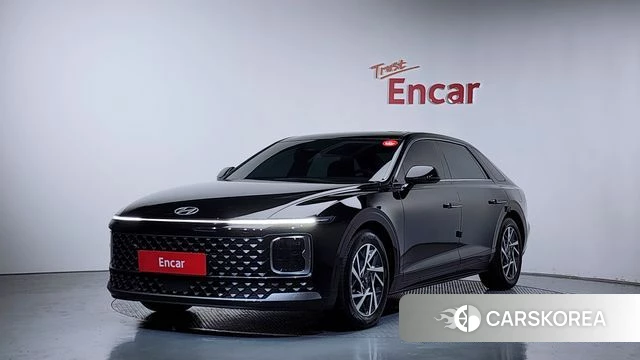 Hyundai Grandeur (GN7) 2023 Черный из Кореи