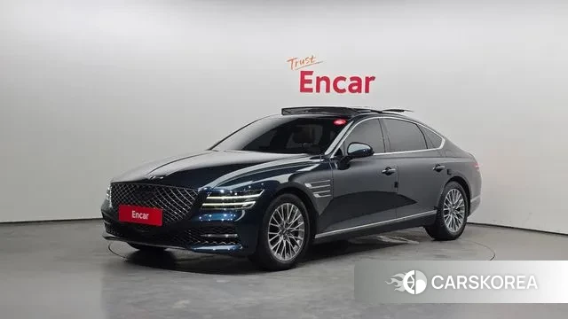 Genesis G80 (RG3) 2021 Темно-зеленый из Кореи