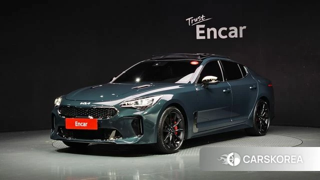 Kia Stinger Meister 2022 Светло-зеленый из Кореи