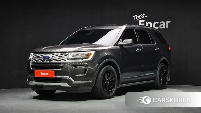 Ford Explorer 2018 Серый из Кореи