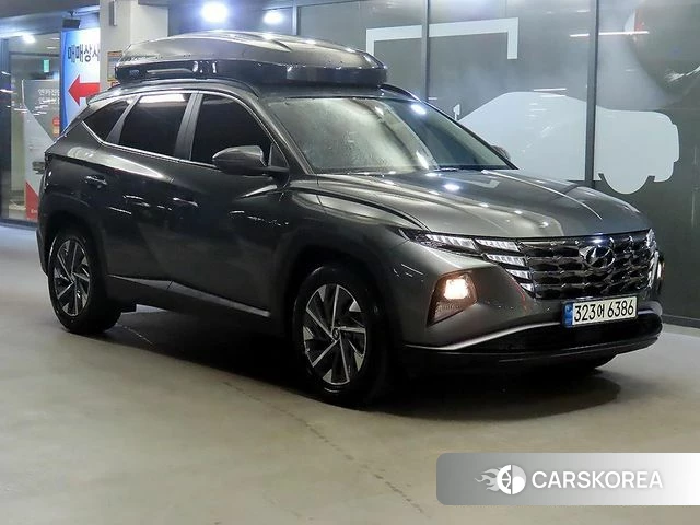 Hyundai Tucson Hybrid (NX4) 2021 Серый из Кореи