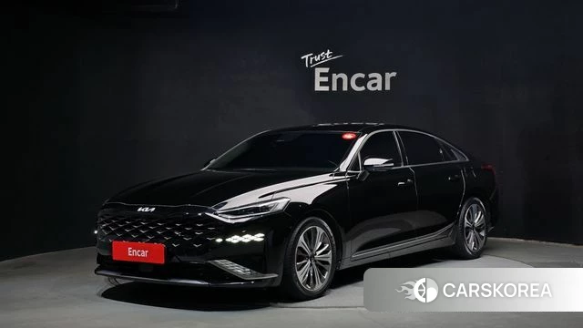 Kia K8 2021 Черный из Кореи