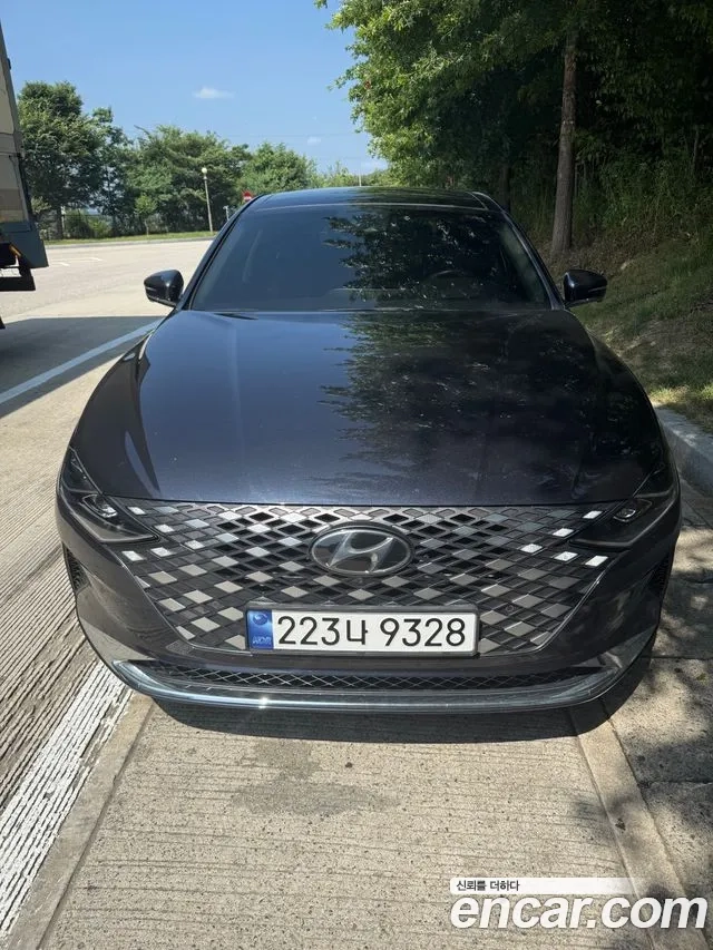 Hyundai The New Grandeur IG 2020 Синий из Кореи