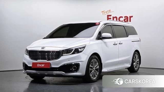 Kia All New Carnival 2018 Белый из Кореи