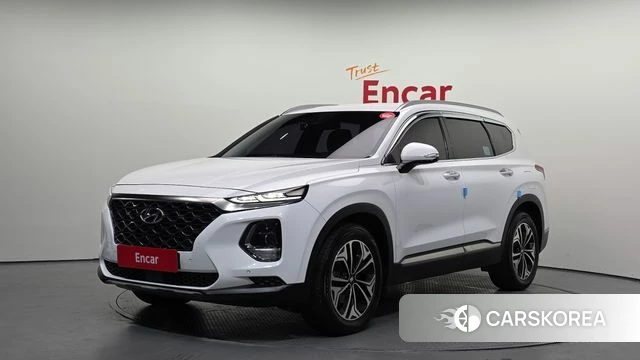 Hyundai Santa Fe TM 2018 Белый из Кореи