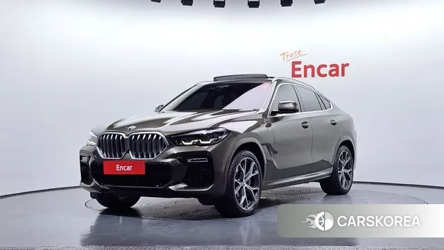 BMW X6 (G06) 2021 Песочный из Кореи